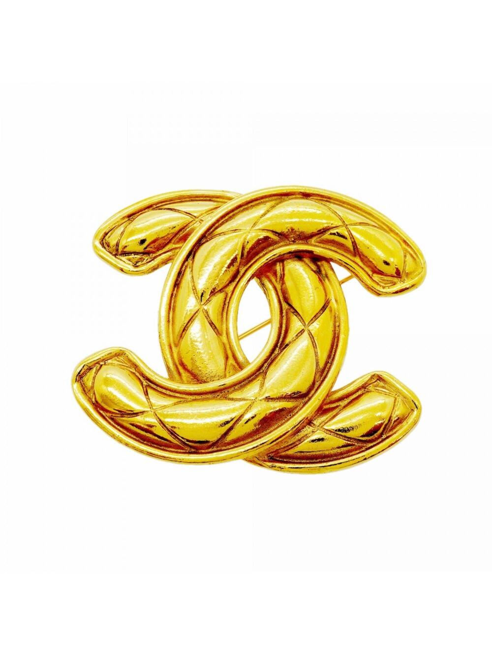 Chanel Cc Logo Brooch Metal #299423C73B